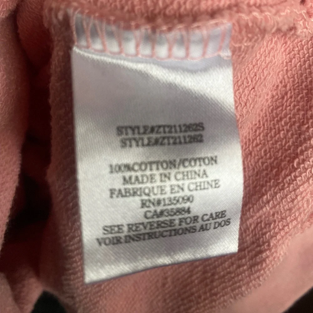 Z Supply Pink Sweatshirt Tee XL - Picture 9 of 9